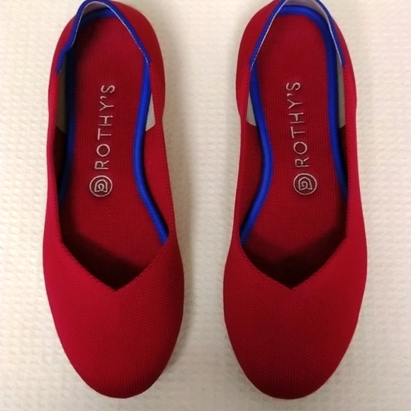 Rothy's Shoes Rothys The Flat Red Poshmark